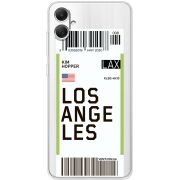 Прозрачный чехол BoxFace Samsung Galaxy A05 (A055) Ticket Los Angeles