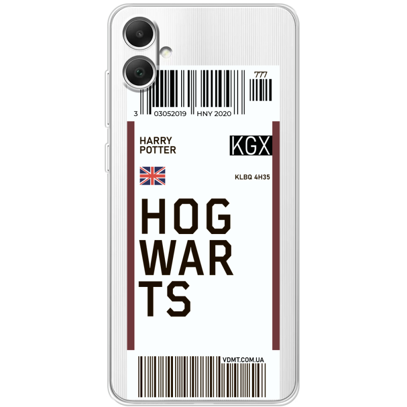 Прозрачный чехол BoxFace Samsung Galaxy A05 (A055) Ticket Hogwarts