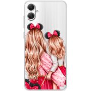 Прозрачный чехол BoxFace Samsung Galaxy A05 (A055) Mouse Girls