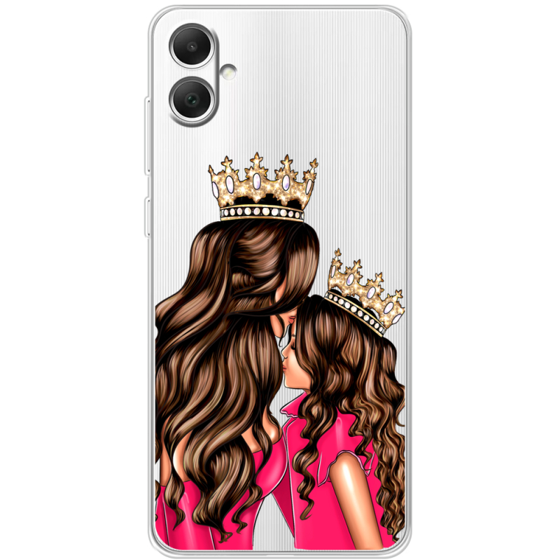 Прозрачный чехол BoxFace Samsung Galaxy A05 (A055) Queen and Princess