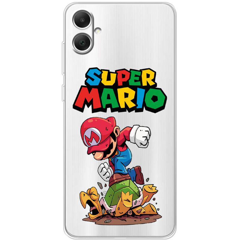 Прозрачный чехол BoxFace Samsung Galaxy A05 (A055) Super Mario