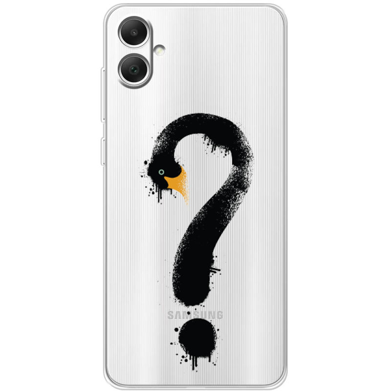 Прозрачный чехол BoxFace Samsung Galaxy A05 (A055) Swan question