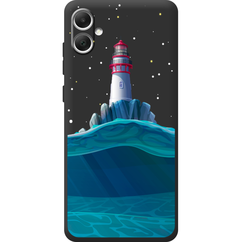 Черный чехол BoxFace Samsung Galaxy A05 (A055) Lighthouse
