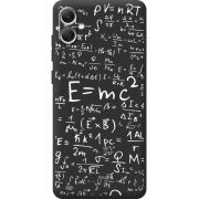 Черный чехол BoxFace Samsung Galaxy A05 (A055) E=mc2