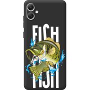 Черный чехол BoxFace Samsung Galaxy A05 (A055) Fish