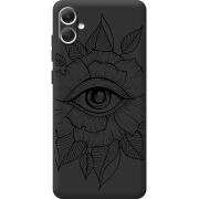 Черный чехол BoxFace Samsung Galaxy A05 (A055) Eye