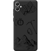 Черный чехол BoxFace Samsung Galaxy A05 (A055) Mountains