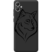 Черный чехол BoxFace Samsung Galaxy A05 (A055) Wolf