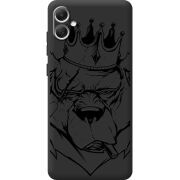 Черный чехол BoxFace Samsung Galaxy A05 (A055) Bear King