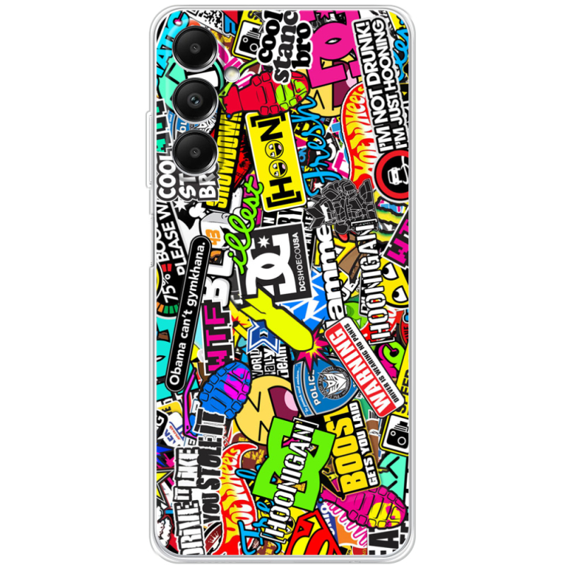 Чехол BoxFace Samsung Galaxy A05s (A057) Multicolored Inscriptions