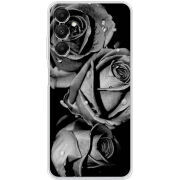 Чехол BoxFace Samsung Galaxy A05s (A057) Black and White Roses