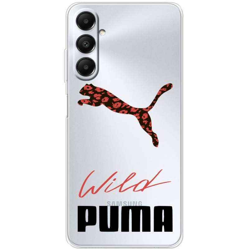 Прозрачный чехол BoxFace Samsung Galaxy A05s (A057) Wild Cat