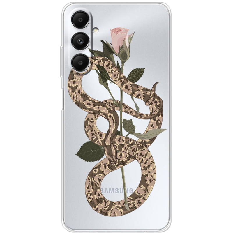 Прозрачный чехол BoxFace Samsung Galaxy A05s (A057) Glamor Snake