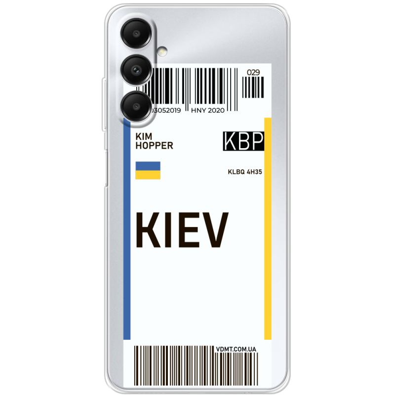 Прозрачный чехол BoxFace Samsung Galaxy A05s (A057) Ticket Kiev