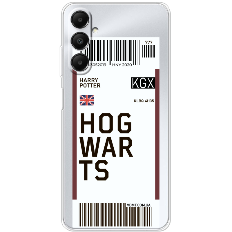 Прозрачный чехол BoxFace Samsung Galaxy A05s (A057) Ticket Hogwarts