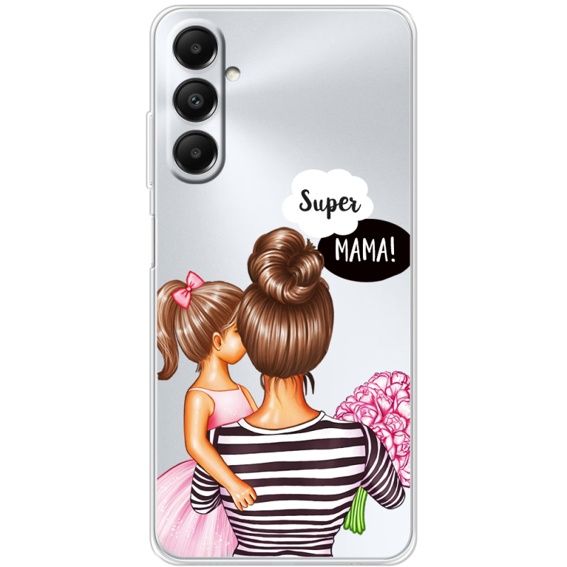 Прозрачный чехол BoxFace Samsung Galaxy A05s (A057) Super Mama and Daughter
