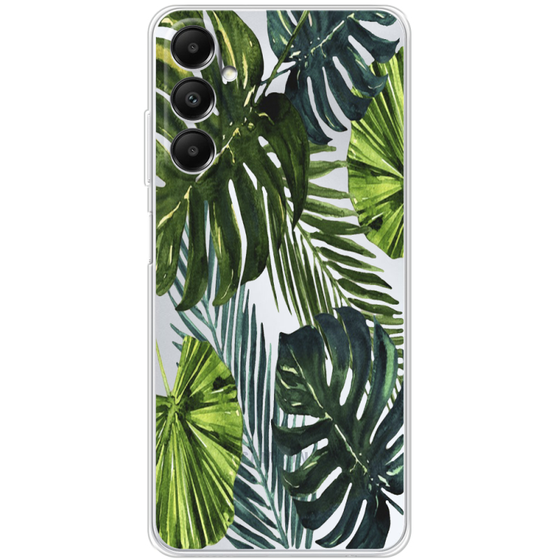 Прозрачный чехол BoxFace Samsung Galaxy A05s (A057) Palm Tree