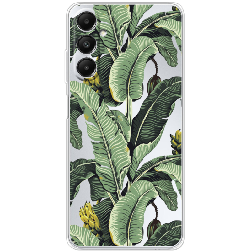 Прозрачный чехол BoxFace Samsung Galaxy A05s (A057) Banana Leaves