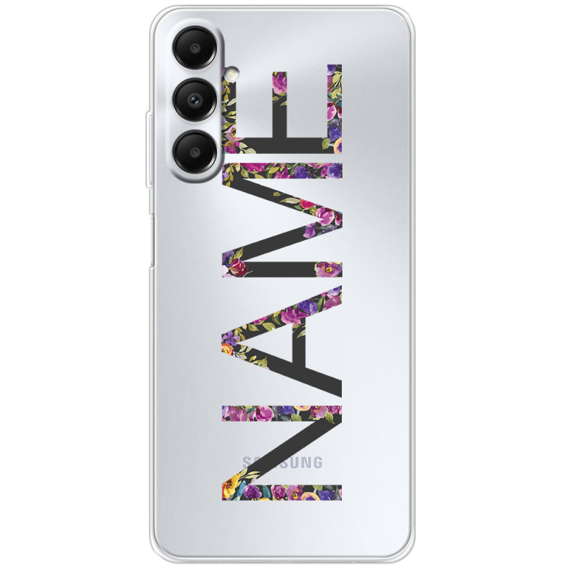 Прозрачный чехол BoxFace Samsung Galaxy A05s (A057) Именной