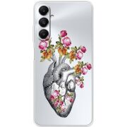 Чехол со стразами BoxFace Samsung Galaxy A05s (A057) Heart