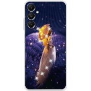 Чехол со стразами BoxFace Samsung Galaxy A05s (A057) Girl with Umbrella