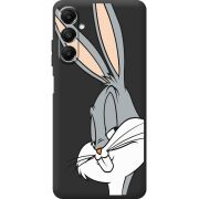 Черный чехол BoxFace Samsung Galaxy A05s (A057) Lucky Rabbit