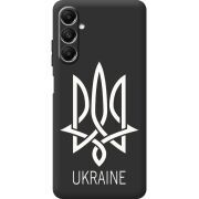 Черный чехол BoxFace Samsung Galaxy A05s (A057) Тризуб монограмма ukraine