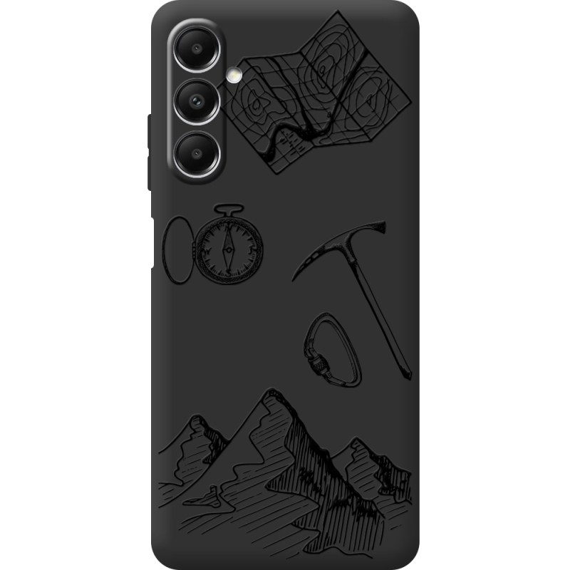 Черный чехол BoxFace Samsung Galaxy A05s (A057) Mountains