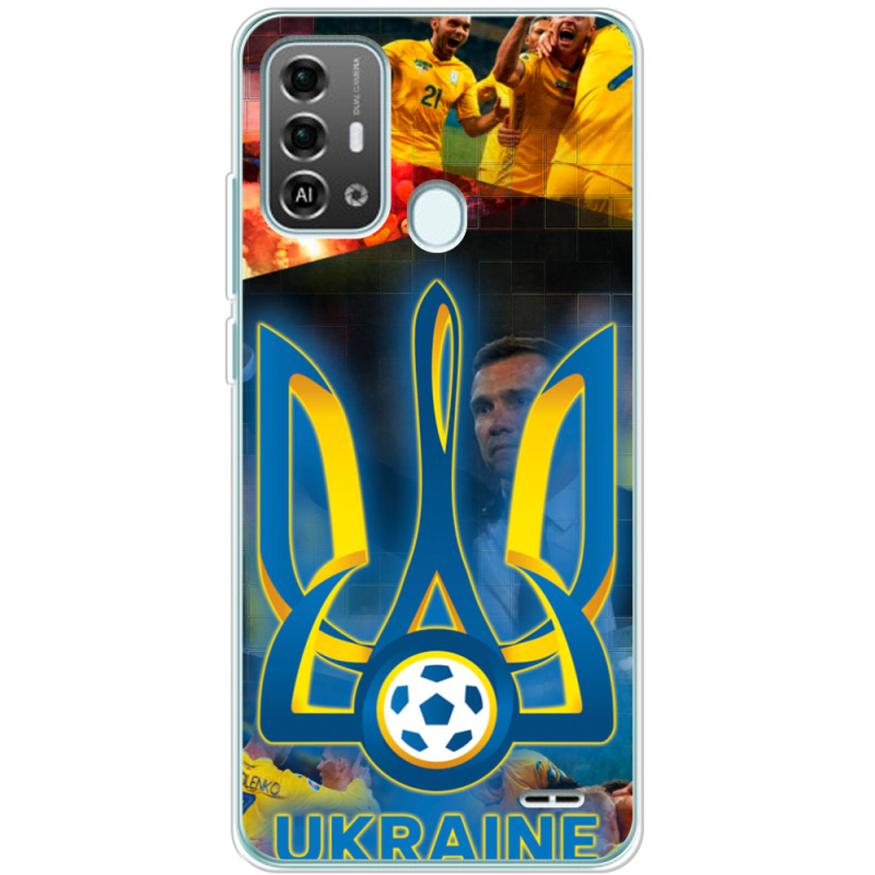 Чехол BoxFace ZTE Blade A53 Pro UA national team