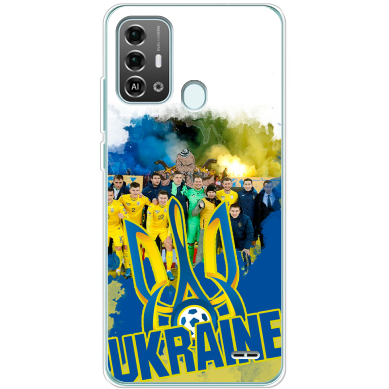 Чехол BoxFace ZTE Blade A53 Pro Ukraine national team