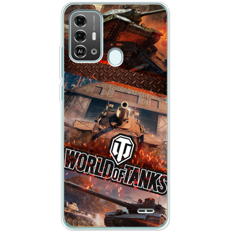 Чехол BoxFace ZTE Blade A53 Pro World Of Tanks