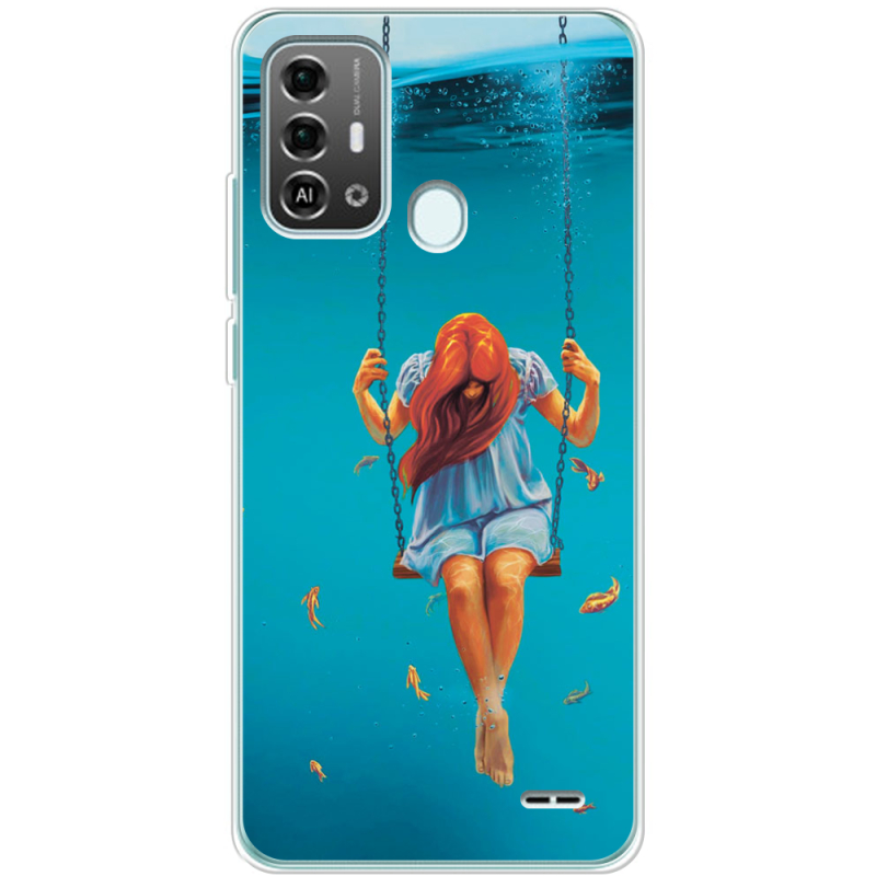 Чехол BoxFace ZTE Blade A53 Pro Girl In The Sea