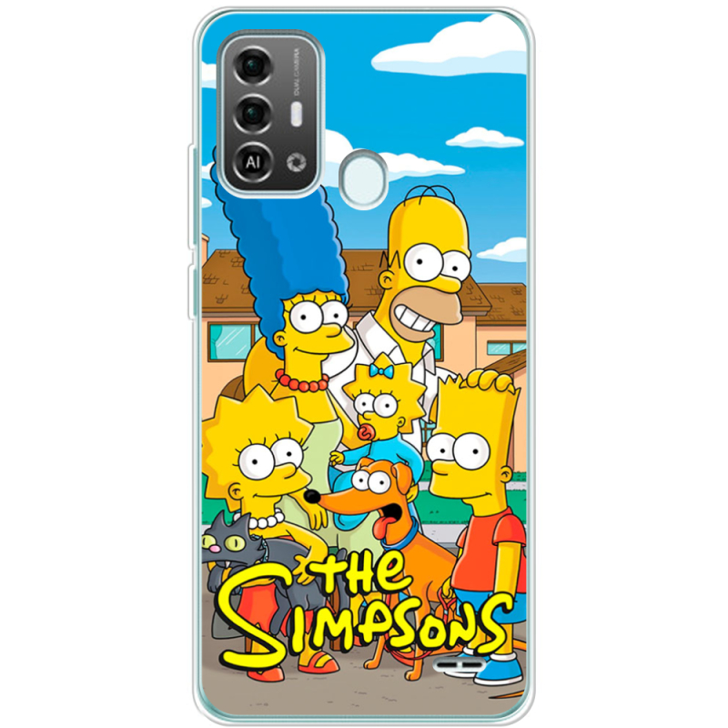 Чехол BoxFace ZTE Blade A53 Pro The Simpsons