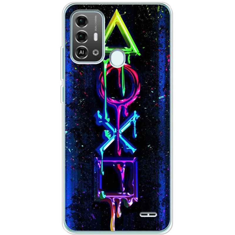 Чехол BoxFace ZTE Blade A53 Pro Graffiti symbols