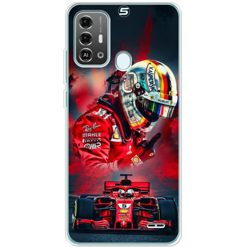 Чехол BoxFace ZTE Blade A53 Pro Racing Car