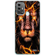 Чехол BoxFace ZTE Blade A53 Pro Fire Lion