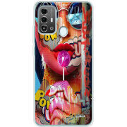 Чехол BoxFace ZTE Blade A53 Pro Colorful Girl