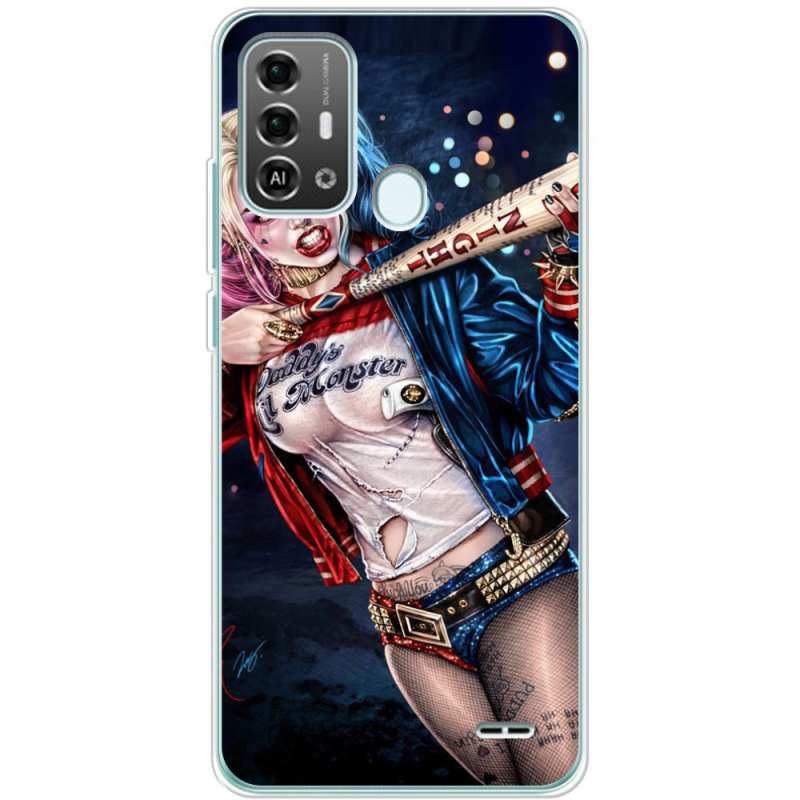 Чехол BoxFace ZTE Blade A53 Pro Harley Quinn