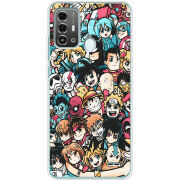 Чехол BoxFace ZTE Blade A53 Pro Anime Stickers