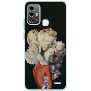 Чехол BoxFace ZTE Blade A53 Pro Exquisite White Flowers