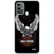 Чехол BoxFace ZTE Blade A53 Pro Harley Davidson and eagle