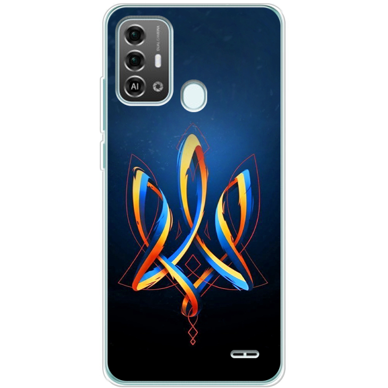 Чехол BoxFace ZTE Blade A53 Pro Ukrainian Emblem