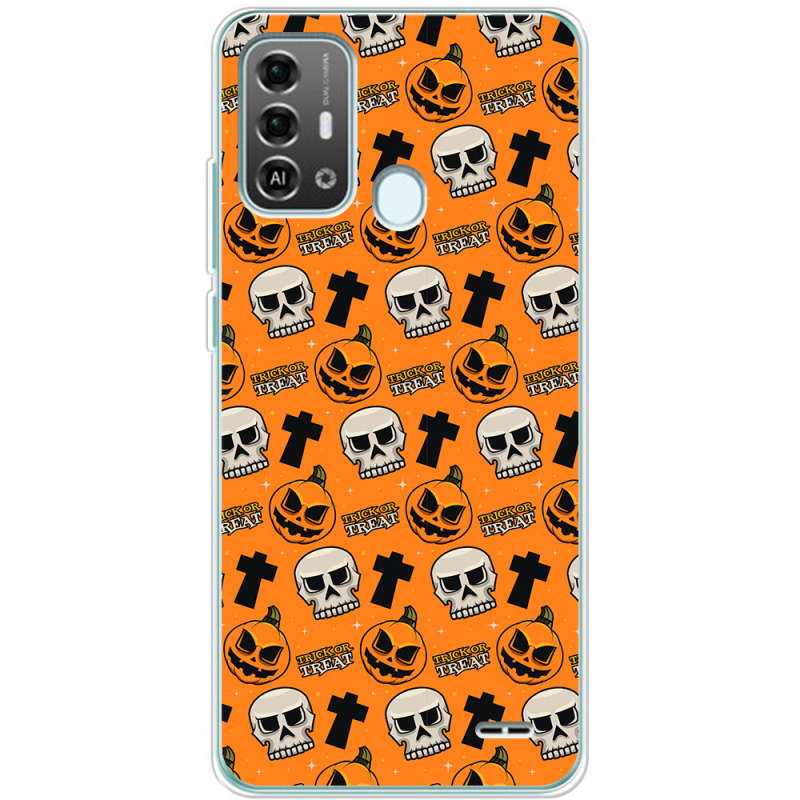 Чехол BoxFace ZTE Blade A53 Pro Halloween Trick or Treat