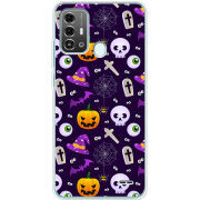 Чехол BoxFace ZTE Blade A53 Pro Halloween Purple Mood