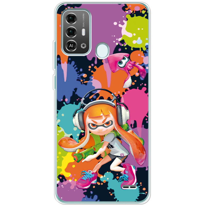 Чехол BoxFace ZTE Blade A53 Pro Splatoon Inklings