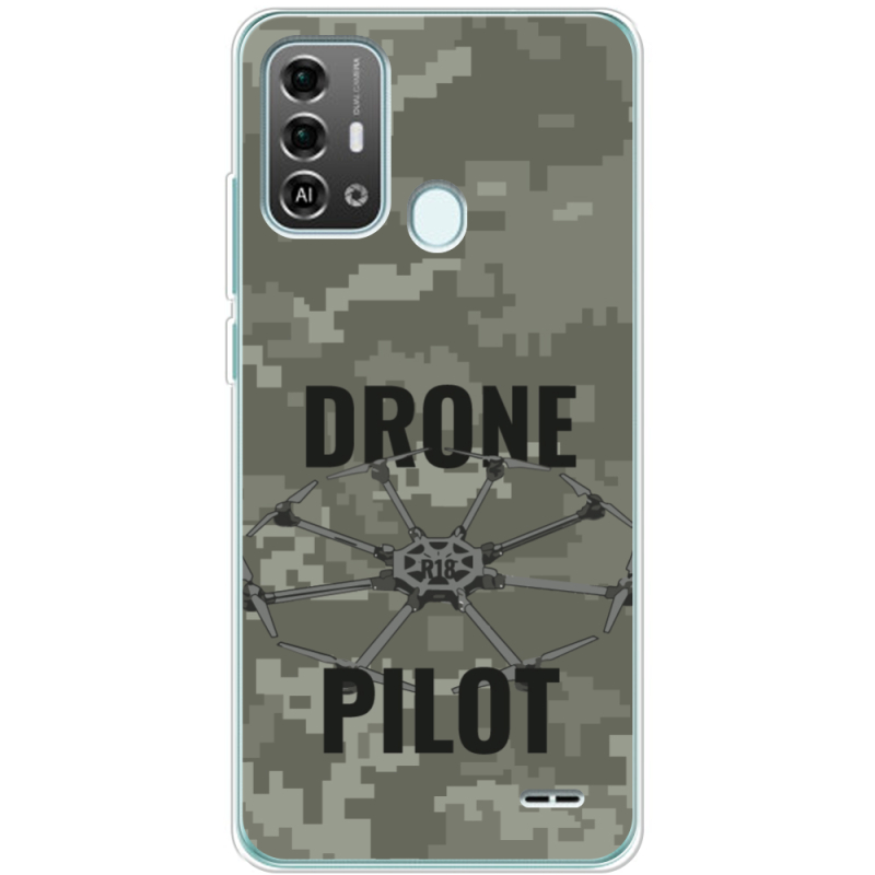 Чехол BoxFace ZTE Blade A53 Pro Drone Pilot