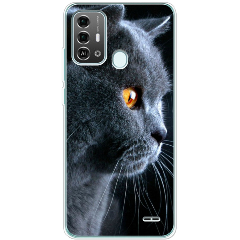 Чехол BoxFace ZTE Blade A53 Pro English cat