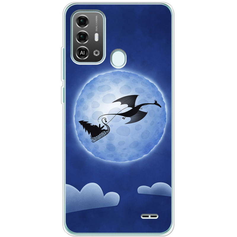 Чехол BoxFace ZTE Blade A53 Pro Christmas Dragon