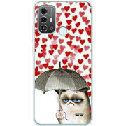 Чехол BoxFace ZTE Blade A53 Pro Raining Hearts