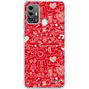 Чехол BoxFace ZTE Blade A53 Pro Happy Valentines